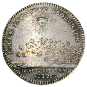 Jeton, Louis XVI, secrétaire du roi 1776