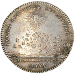 Jeton, Louis XVI, secrétaire du roi 1776