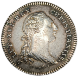 Jeton, Louis XVI, secrétaire du roi 1776