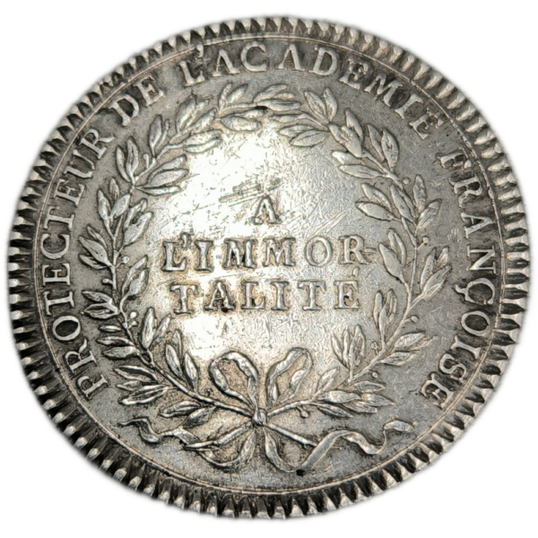 Jeton, Louis XV, académie française