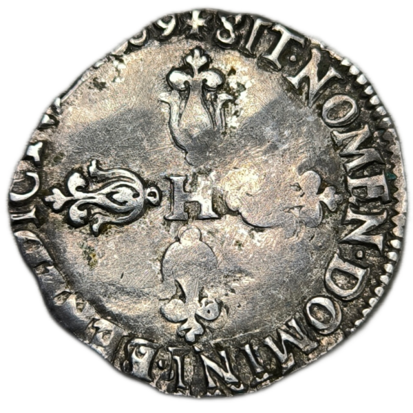 Henri IV, demi-franc 1609 Angers