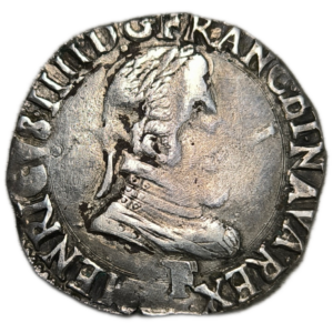Henri IV, demi-franc 1609 Angers