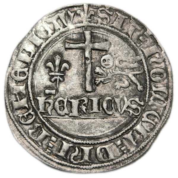Henry VI de Lancastre, blanc aux écus Saint-Lô