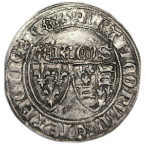 Henry VI de Lancastre, blanc aux écus Saint-Lô