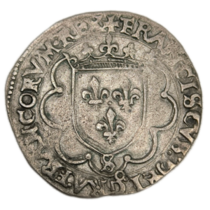 François 1er, douzain à la croisette Troyes