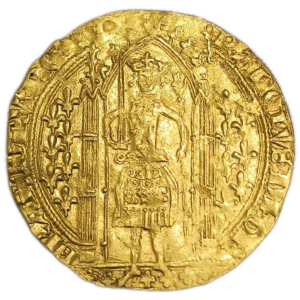 Charles V, franc à pied