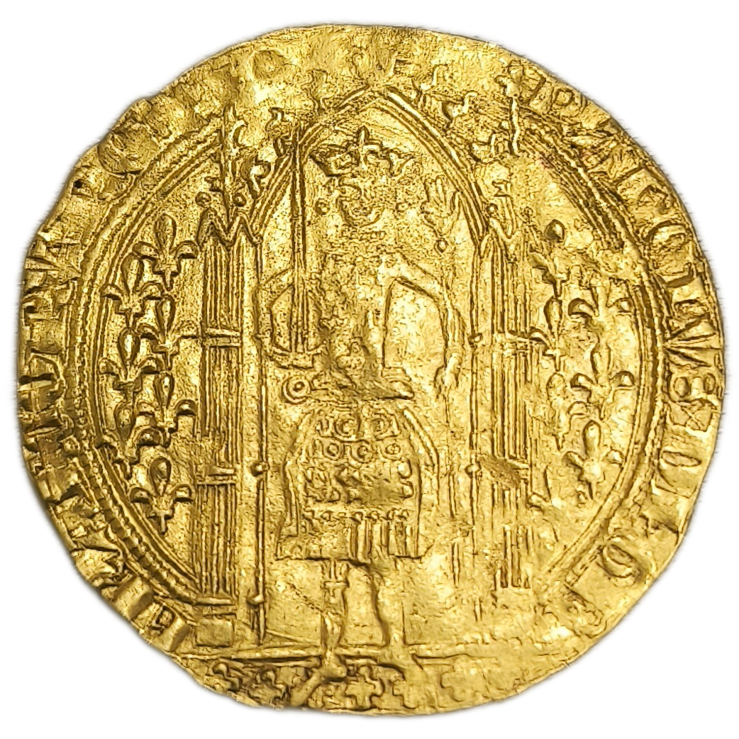 Charles V, franc à pied