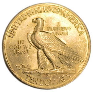 USA, 10 dollars or tête d&rsquo;indien 1932 Philadelphie