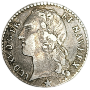 Louis XV, dixième d’écu au bandeau 1741 La Rochelle