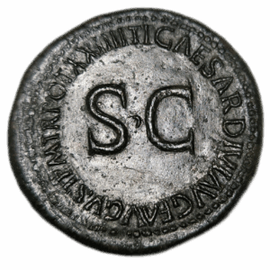 Empire romain, Tibère, sesterce