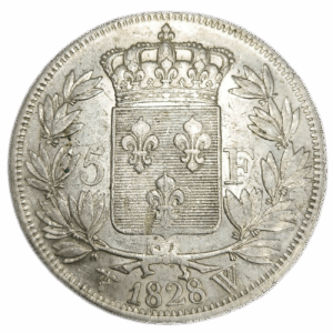 Charles X, 5 francs, 2ème type 1828 Lille