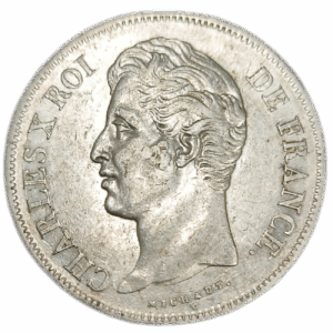 Charles X, 5 francs, 2ème type 1828 Lille