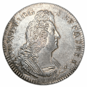 Louis XIV, écu aux 8 L, 2ème type 1704 Paris