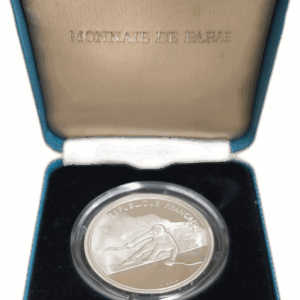 Vème République, 100 francs JO Albertville 92, ski alpin 1989
