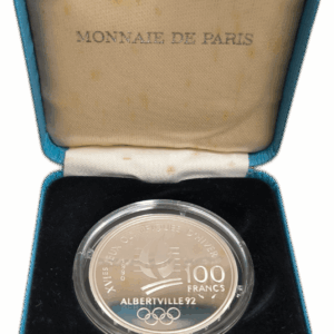 Vème République, 100 francs JO Albertville 92, slalom 1990