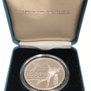Vème République, 100 francs JO Albertville 92, patinage de vitesse 1990