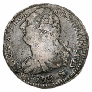 Constitution, 2 sols type François 1792 Montpellier