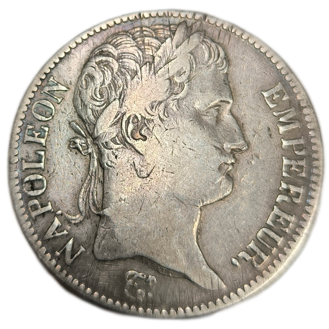 Napoléon 1er, 5 francs, empire français 1811 Strasbourg