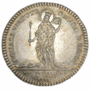 Jeton, Louis XV, corporation des tapissiers 1752
