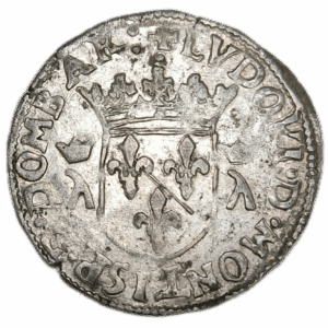 Dombes, Louis II de Montpensier, douzain 1574 Trévoux