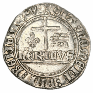 Henry VI de Lancastre, blanc aux écus Rouen
