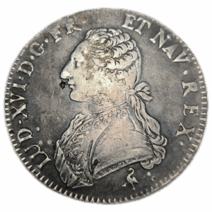 Louis XVI, écu aux branches d&rsquo;olivier 1784 Paris