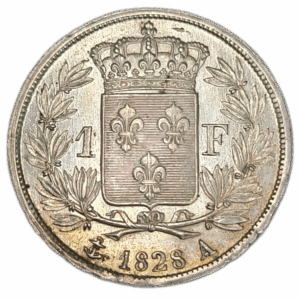 Charles X, 1 franc 1828 Paris