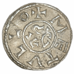 Charles II, denier Melle