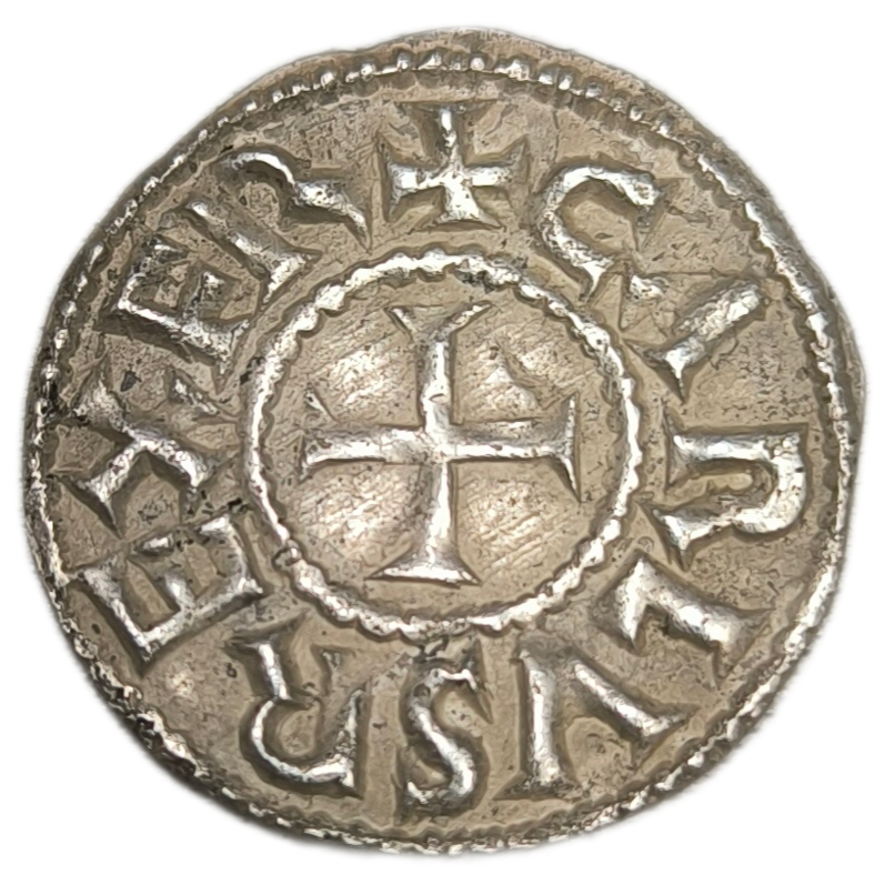 Charles II, denier Melle