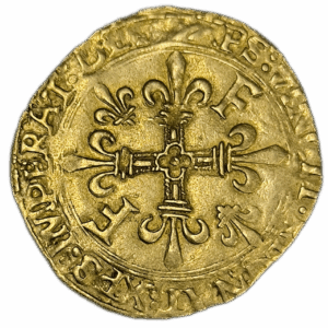 François 1er, écu d&rsquo;or au soleil, 5ème type Toulouse