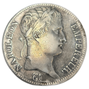 Napoléon 1er, 5 francs Napoléon empereur, empire français 1811 Paris