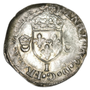 Henri II, douzain aux croissants 1551 Limoges