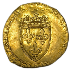 François 1er, écu d’or au soleil, 5ème type Bordeaux