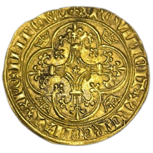 Charles VI, écu d’or à la couronne Romans