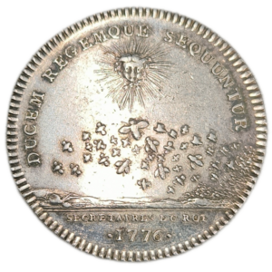 Jeton, Louis XVI secrétaire du roi 1776