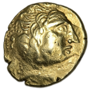 Andécaves (région d’Angers), statère d’or à l’aigrette