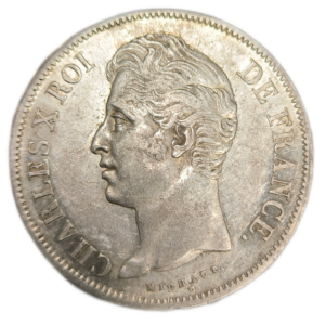 Charles X, 5 francs, 2ème type 1830 Paris