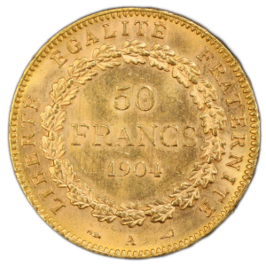 IIIème République, 50 francs génie 1904 Paris