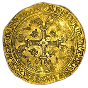 Louis XI, écu d’or à la couronne Saint-Lô