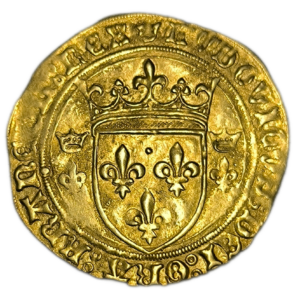 Louis XI, écu d’or à la couronne Saint-Lô
