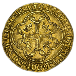 Charles VII, écu d’or à la couronne Montélimar