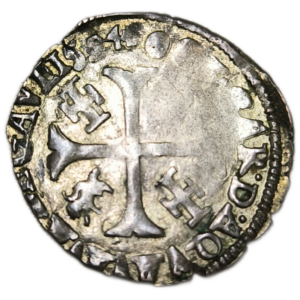 Comtat Venaissin, Clément VIII, douzain 1594 Avignon