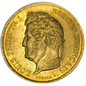Louis-Philippe 1er, 40 francs 1833 Paris