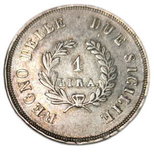 Royaume de Naples, Joachim Murat, 1 lire 1813 Naples