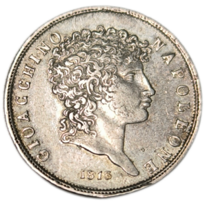 Royaume de Naples, Joachim Murat, 1 lire 1813 Naples