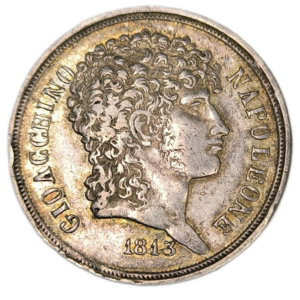 Royaume de Naples, Joachim Murat, 2 lire 1813 Naples