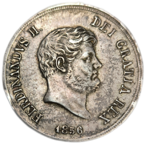 Royaume des Deux-Siciles, Ferdinand II, 120 grana 1856 Naples