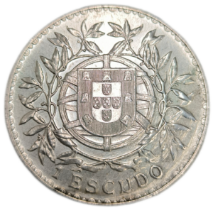 République portugaise, 1 escudo 1915 Lisbonne