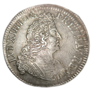 Louis XIV, demi-écu aux insignes 1701 Caen