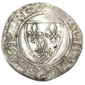 Charles VI, blanc Guénar Angers